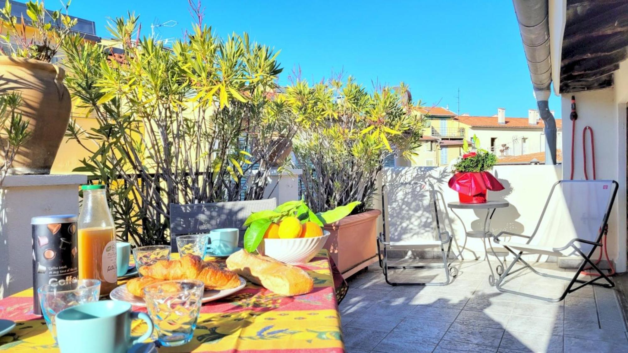 Ze Perfect Place - Appartement De Charme Nicois - 2 Chb & 2 Sdb - Ac - Terrasse - Vieux Nice Bagian luar foto